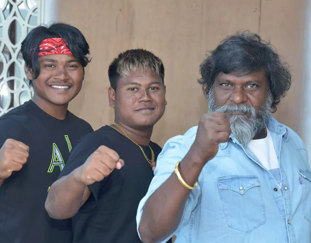 Fight Master Stun Siva Interview Photos